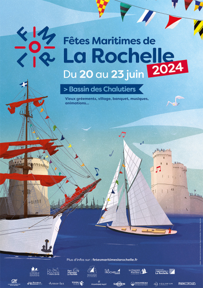 Fêtes Maritimes de La Rochelle : rendez-vous du 20 au 23 juin