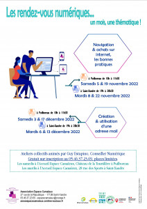 Les rendez-vous numériques