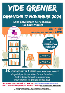 Vide Grenier de l'Espace Camaïeux