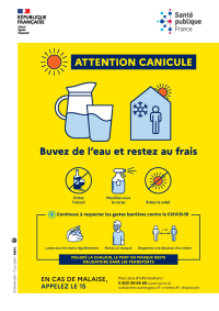 CCAS - Plan canicule 2024 du 01 juin au 15 septembre