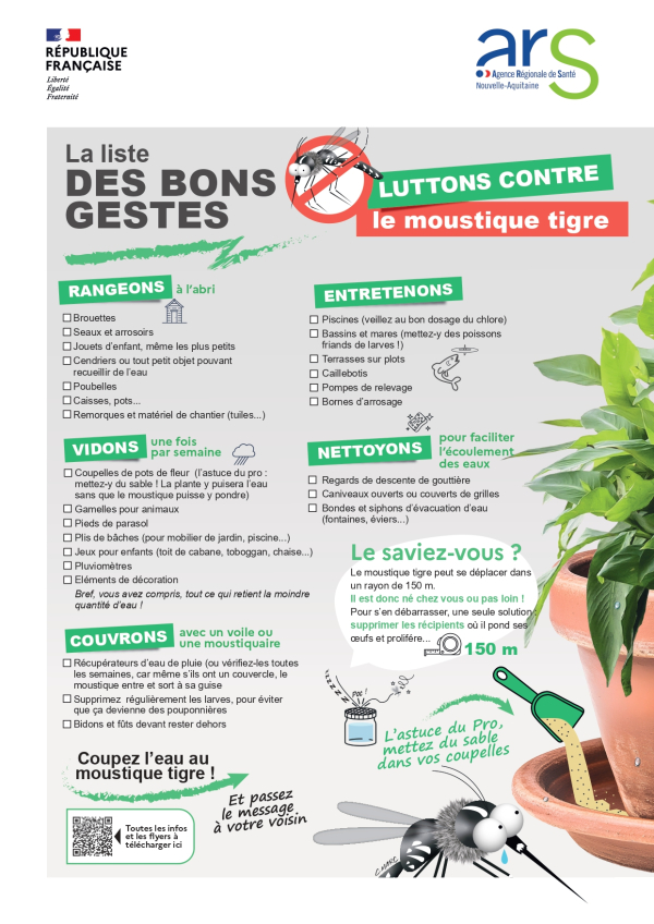 Le moustique tigre : un enjeu de sant&eacute; et de qualit&eacute; de vie