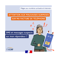 Numéros surtaxés et pièges sur internet : attention aux mauvaises surprises !