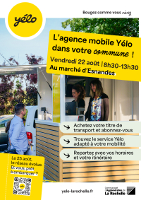 L’agence mobile Yélo à Esnandes – Vendredi 22 août