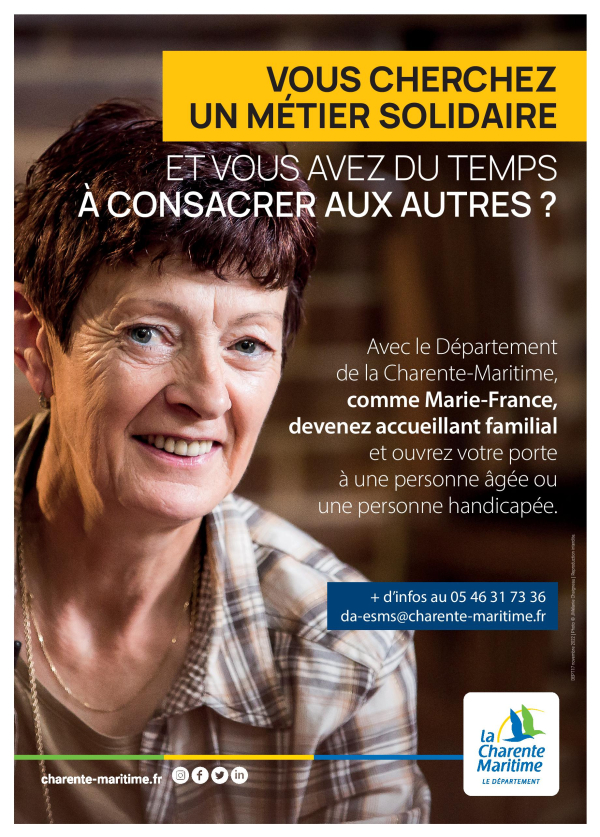 Le Département recherche des accueillants familiaux pour personnes âgées ou adultes handicapés